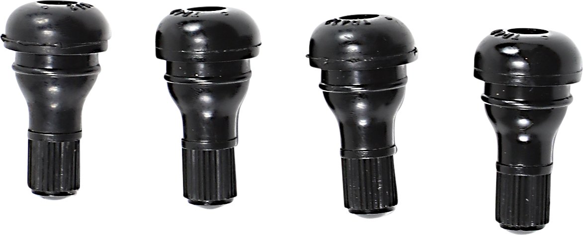 MOOSE UTILITY Valve Stem - Push-In - Black TR412-B4