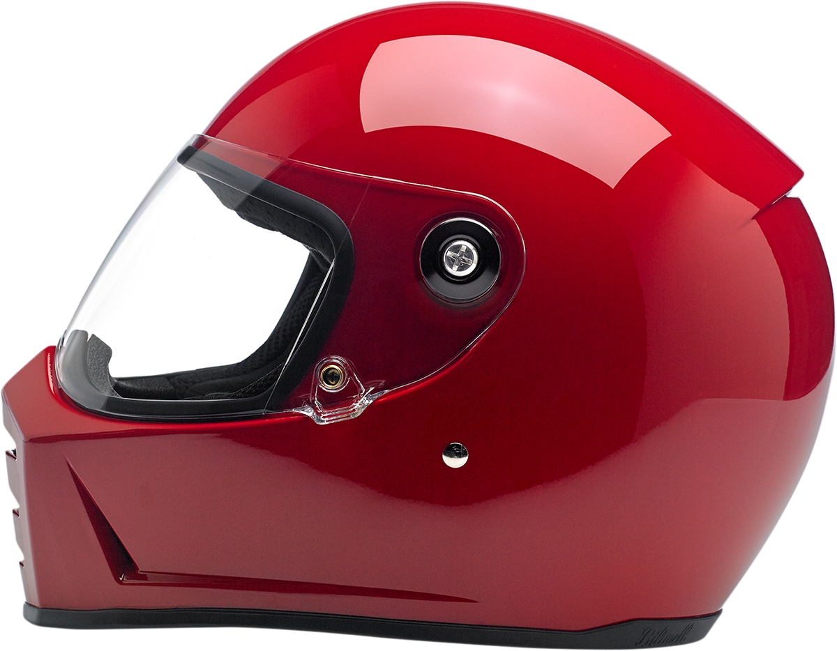 BILTWELL Lane Splitter Helmet - Gloss Blood Red - XS 1004-837-101