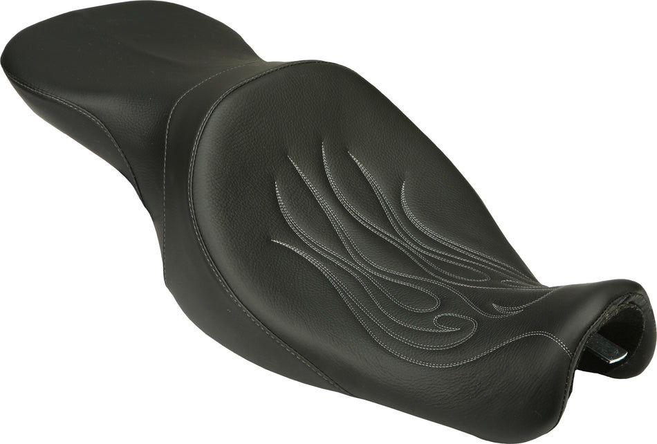 HARDDRIVE Highway 2-Up Xl Seat (Flame) 19-511F