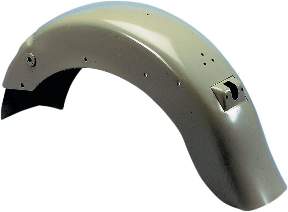 DRAG SPECIALTIES Smooth Rear Fender - with Taillight Mount/No Turn Signal Mount Indents - Steel 72522AR