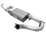 aFe Scorpion Exhaust System Axle Back Aluminized Hi-Tuck 07-17 Jeep Wrangler JK V6 3.6/3.8L 49-08046