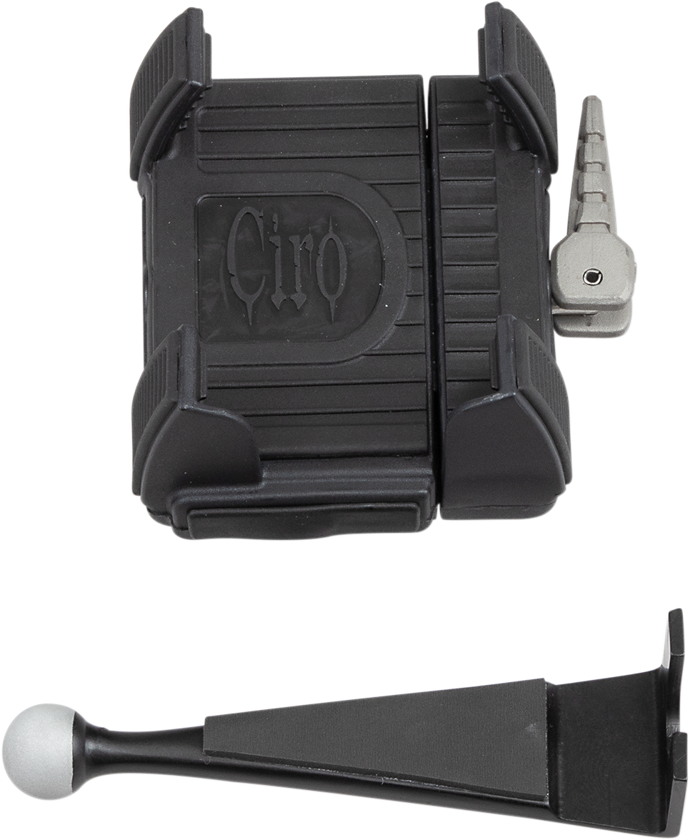 CIRO Smartphone/GPS-Halterung - ohne Ladegerät - Schwarz 50316 