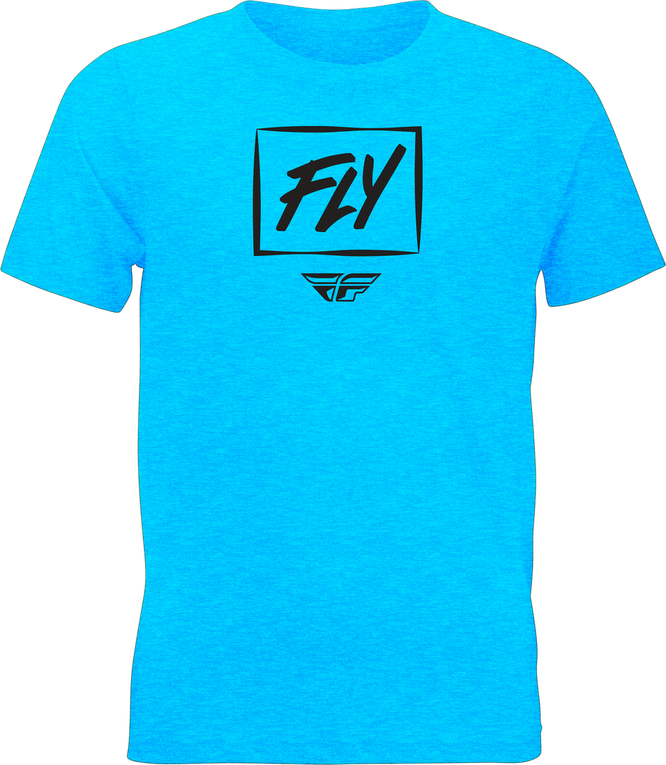 FLY RACING Youth Fly Zoom Tee Blue Yl 356-0071YL