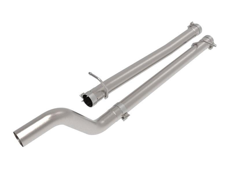 aFe Vulcan Series 3in 304 Stainless Steel Muffler Delete Pipe 2021 Ram 1500 TRX V8-6.2L (sc) 49C32085NM