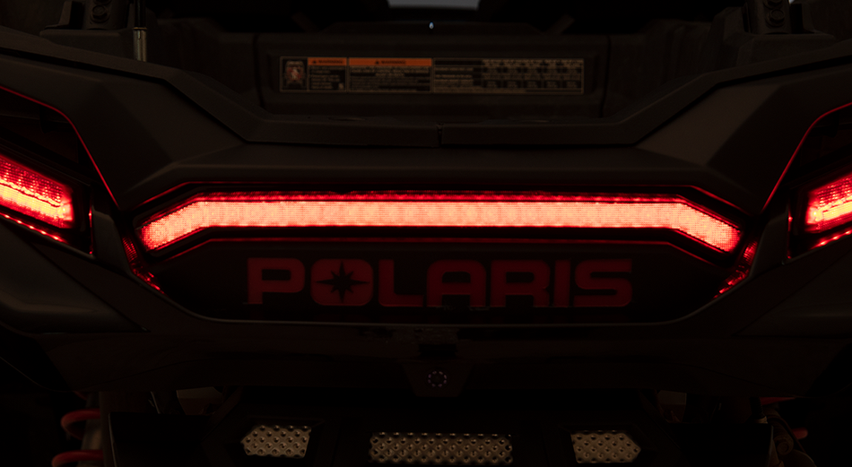 MOOSE UTILITY LED Middle Taillight - Polaris - Black 100-3392-PU