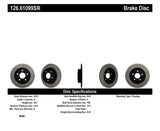 StopTech 13 Ford Focus ST Slotted Right Rear Rotor 126.61099SR