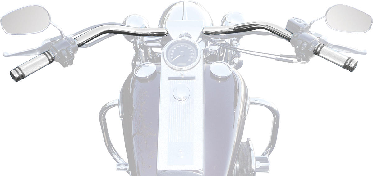 LA CHOPPERS Handlebar - Big Johnson - Dimpled - Chrome LA-7303-01