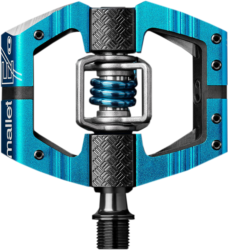 CRANKBROTHERS Mallet E Pedals - Blue/Blue 15991
