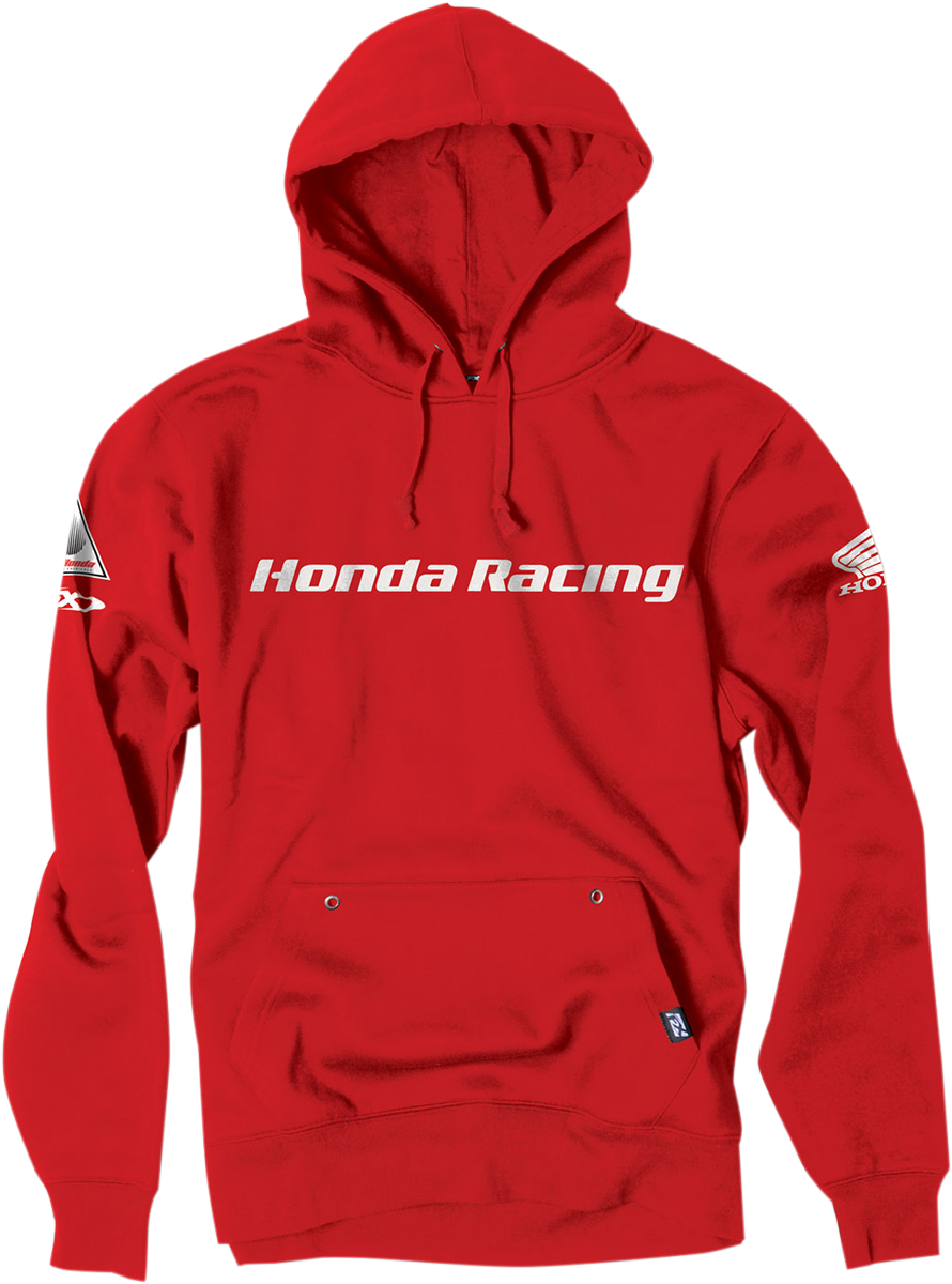 FACTORY EFFEX Honda Racing Pullover Hoodie - Red - Large 16-88372