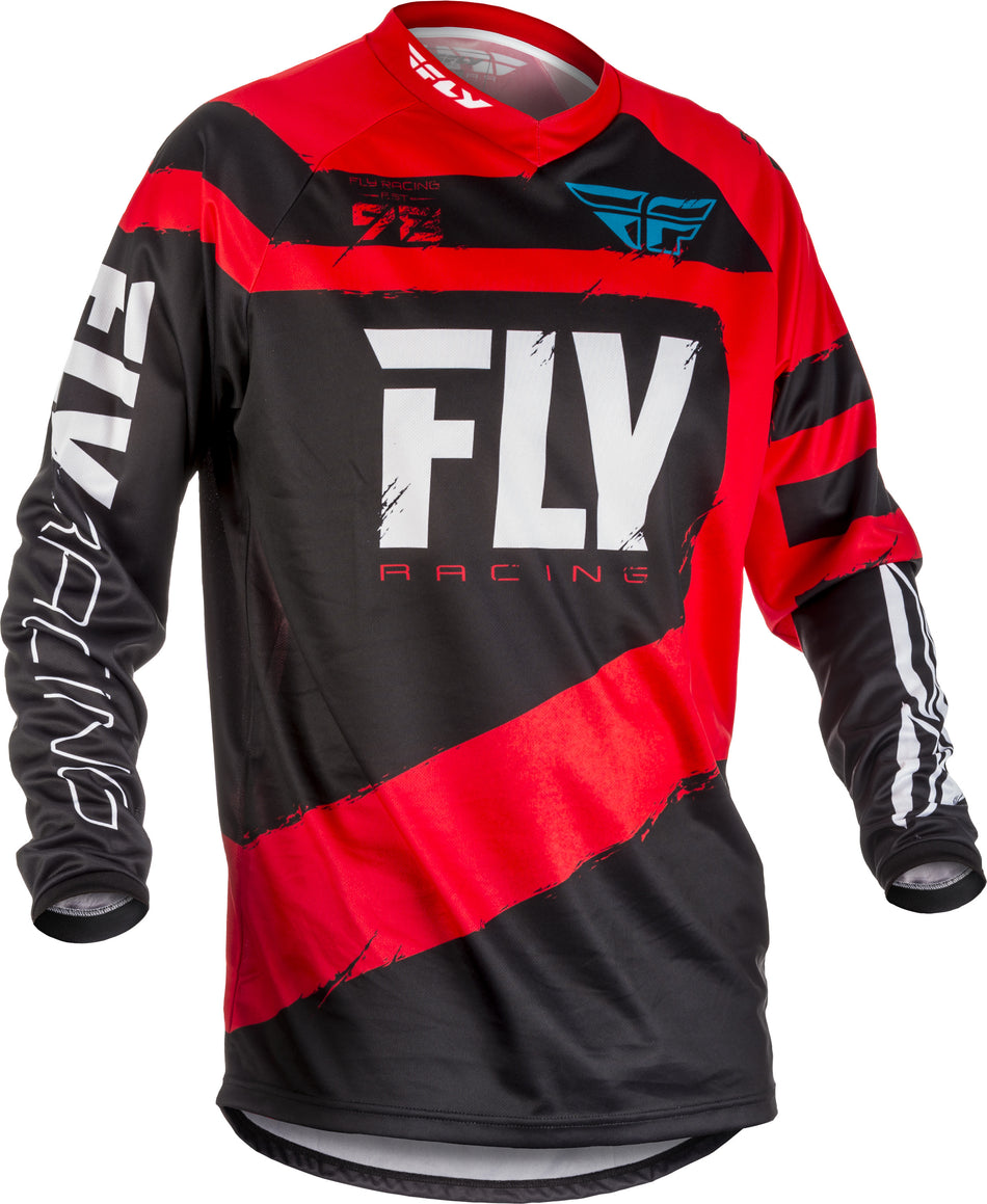 FLY RACING F-16 Jersey Red/Black Yl 371-922YL