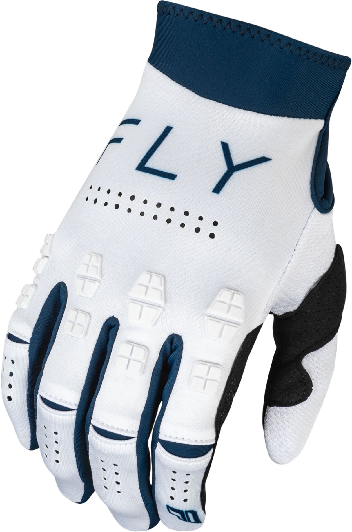 FLY RACING Evolution Dst Gloves White/Navy 2x 377-1122X