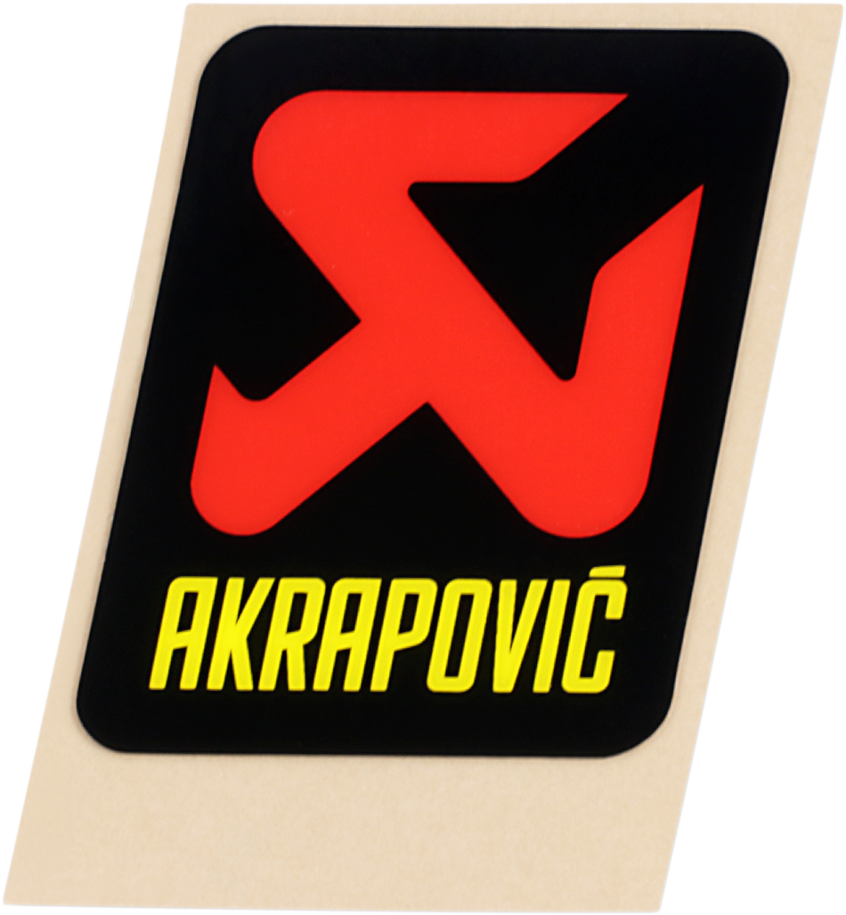 AKRAPOVIC Replacement Sticker P-VST3PO 4320-1226