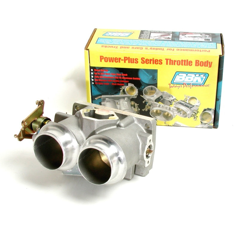 BBK 87-96 Ford F Series Truck RV 302 351 Twin 61mm Throttle Body BBK Power Plus Series 3503