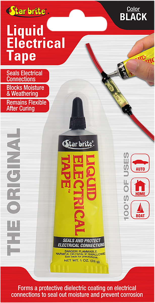 STAR BRITE Liquid Sealant - Black - 1 oz. net wt 84154