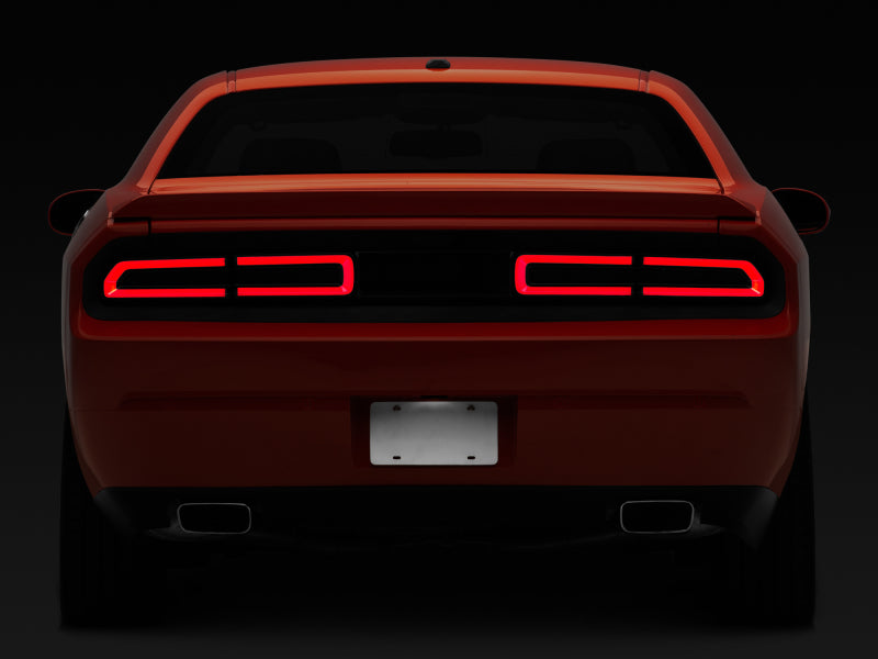 Raxiom 08-14 Challenger LED Tail Lights- Black Housing (Smoked Lens) CH3762