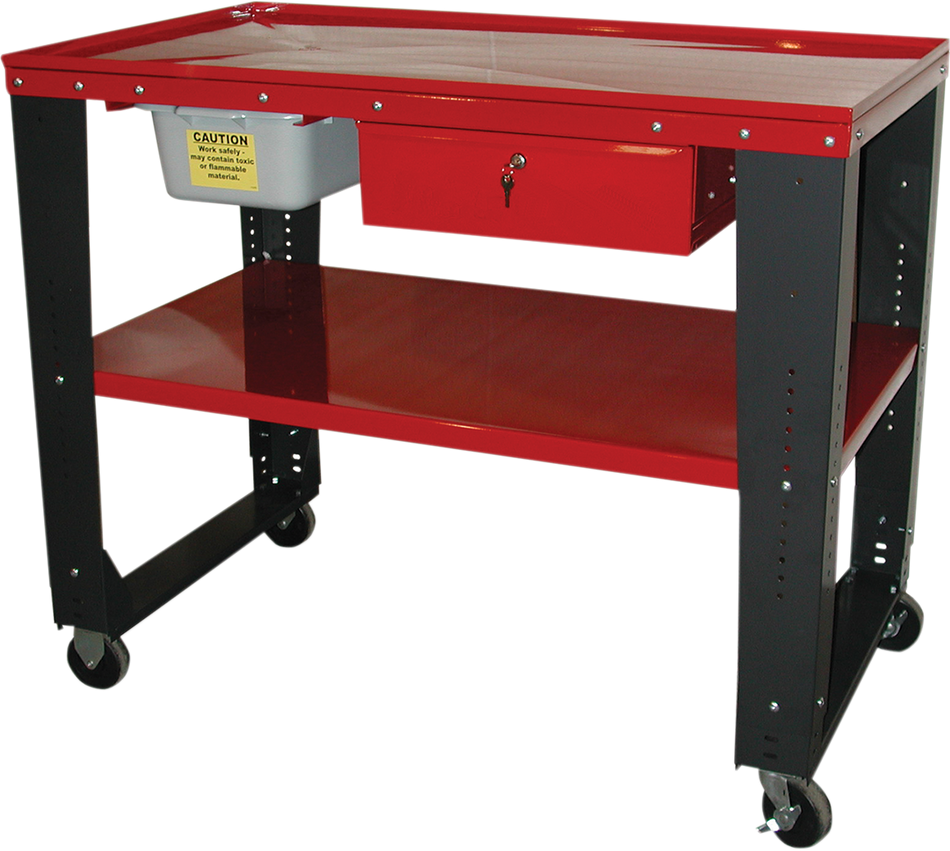HANDY INDUSTRIES Table - Tear Down - Red 11505R