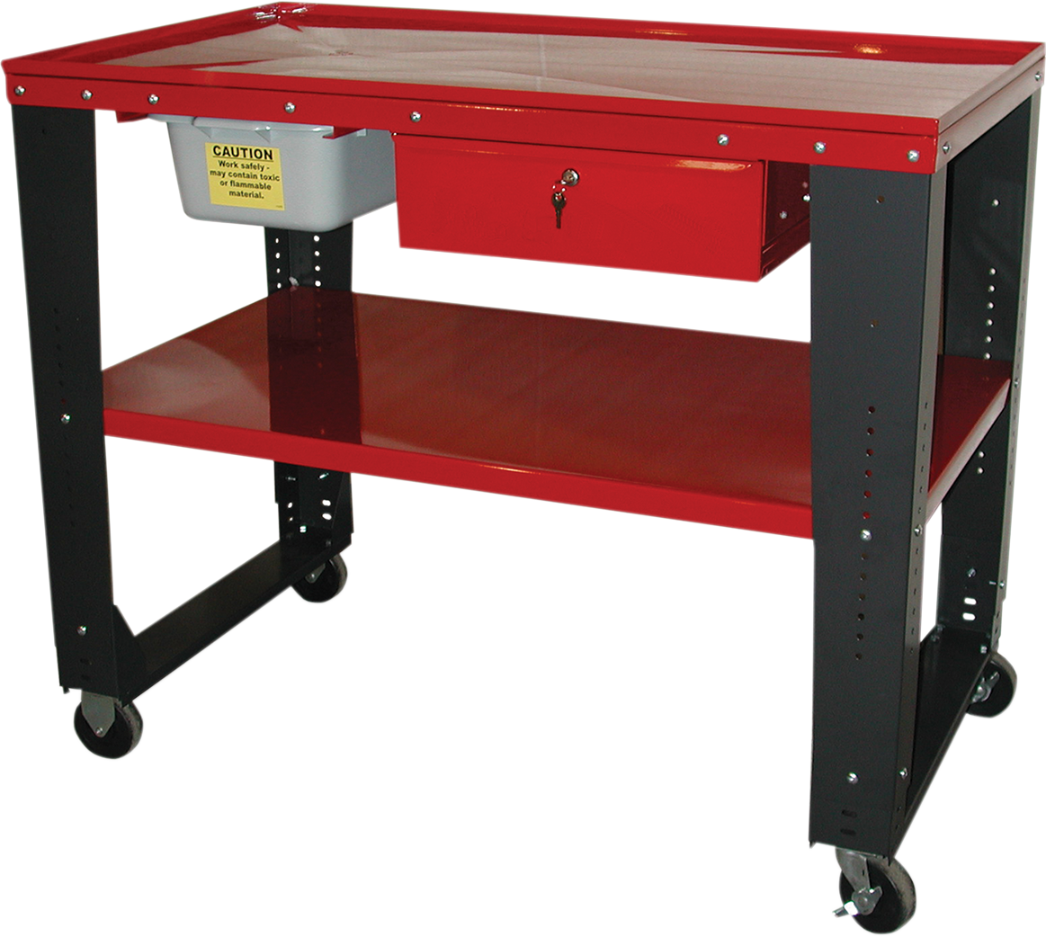 HANDY INDUSTRIES Table - Tear Down - Red 11505R