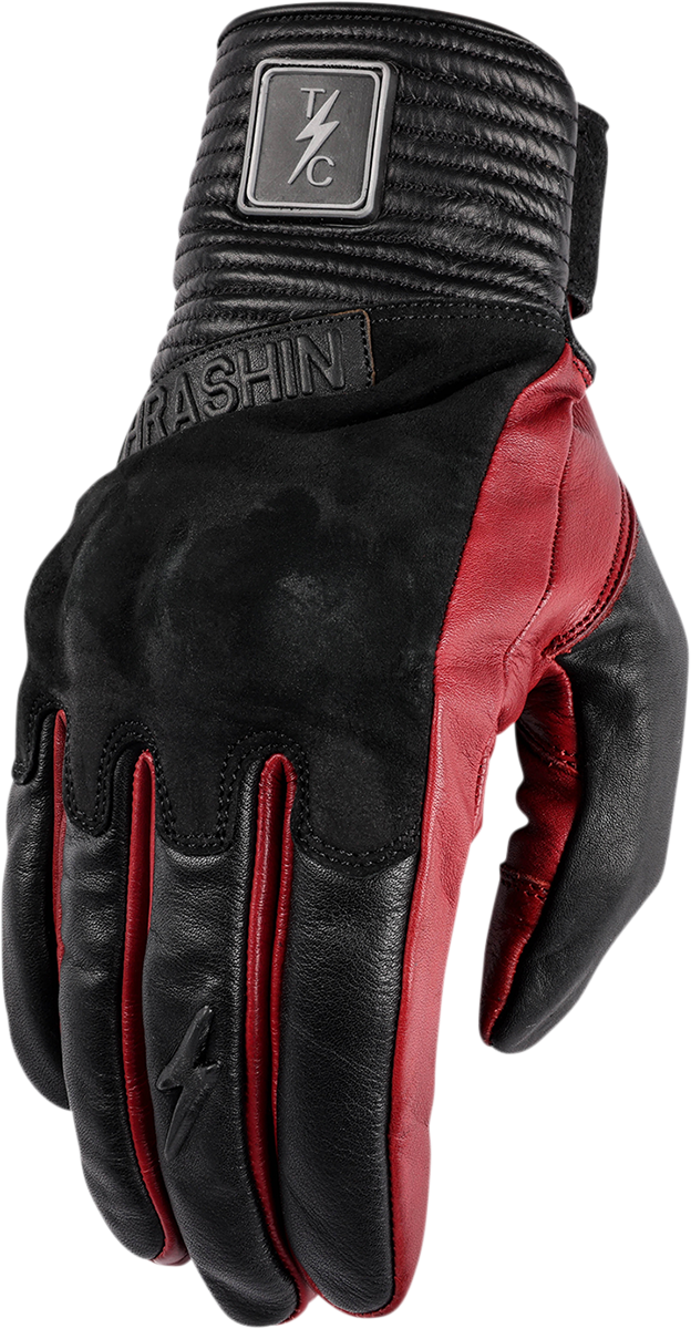 THRASHIN SUPPLY CO. Boxer Gloves - Red - Large TBG-02-10