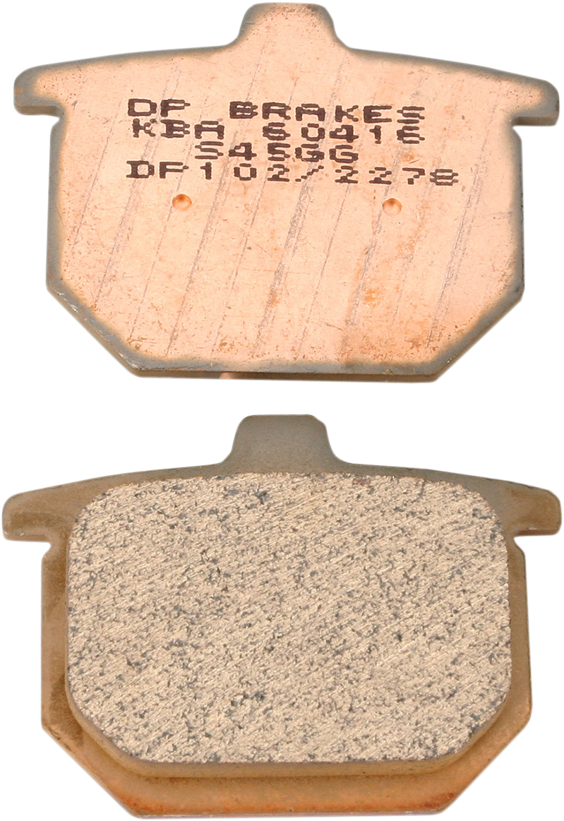 DP BRAKES Standard Brake Pads - Honda DP102