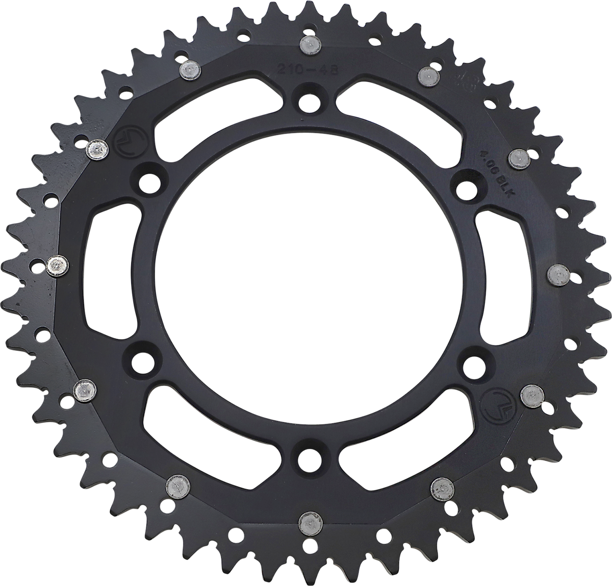 MOOSE RACING Dual Sprocket - Black - 48 Tooth 1210-210-48-10X