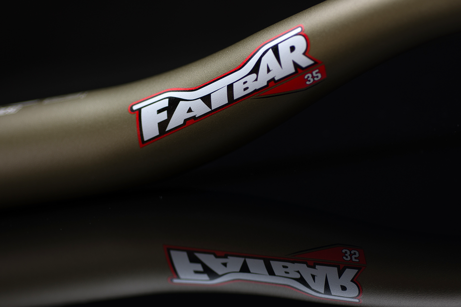 RENTHAL Fatbar® 35 Handlebar - 40 mm - Aluminum - Gold M159-01-AG