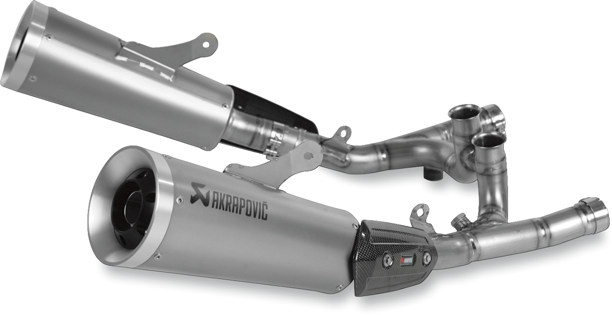 Silenciadores de titanio AKRAPOVIC VMX 1700 V-Max 2009-2016 S-Y17SO1-HBAV 1811-2078 