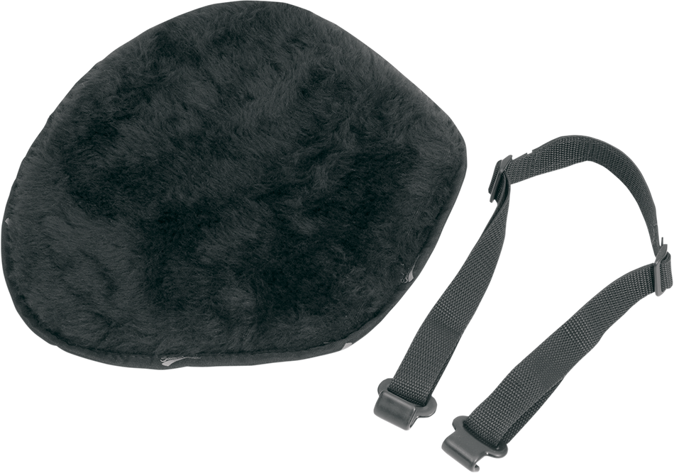 SADDLEMEN Pad - Seat - Breathable Fleece - Large - Black 101FJ