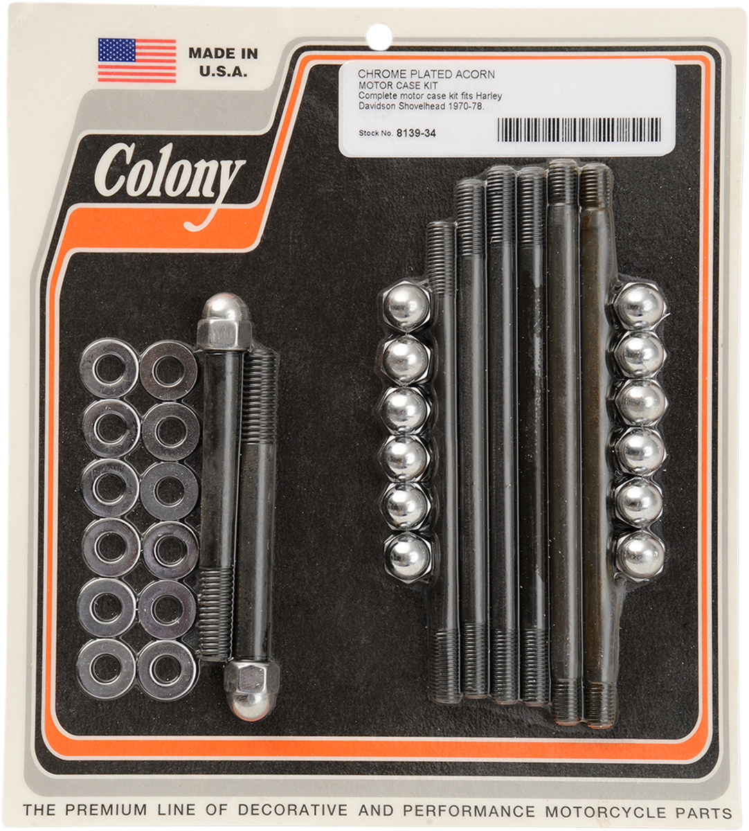 COLONY Hardware Kit - Motor Case - Acorn 8139-34