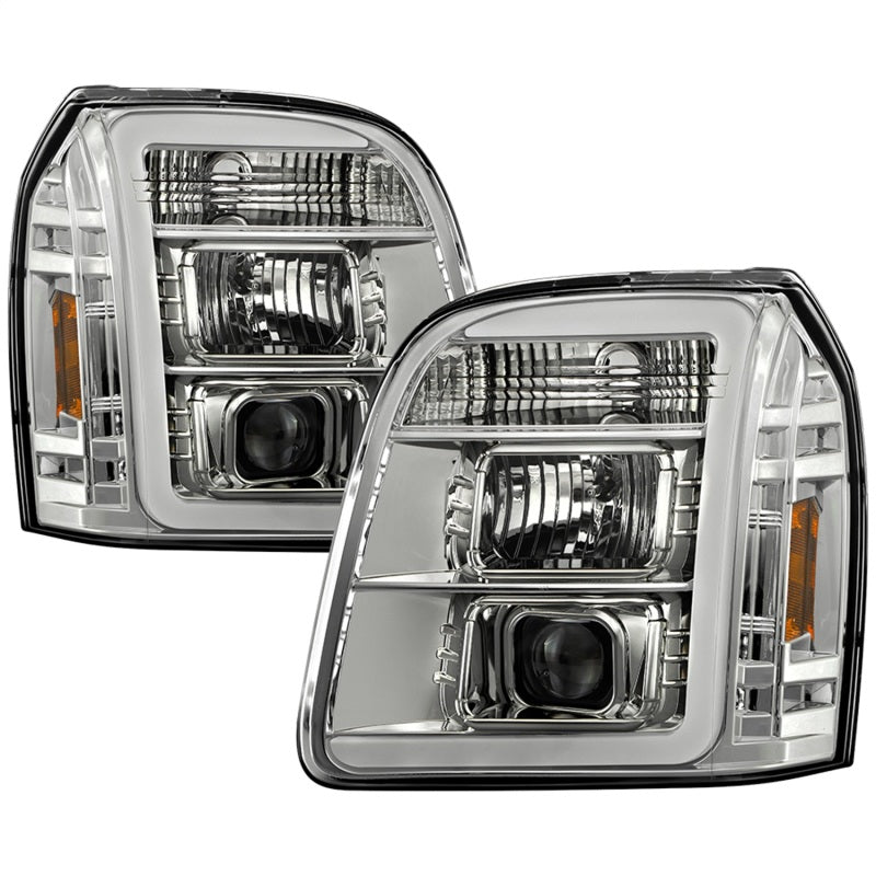 Spyder GMC Yukon 07-14/Denali 07-14 /XL 07-14 V2 Projector Headlights - Chrome PRO-YD-GY07V2SI-C 5088253