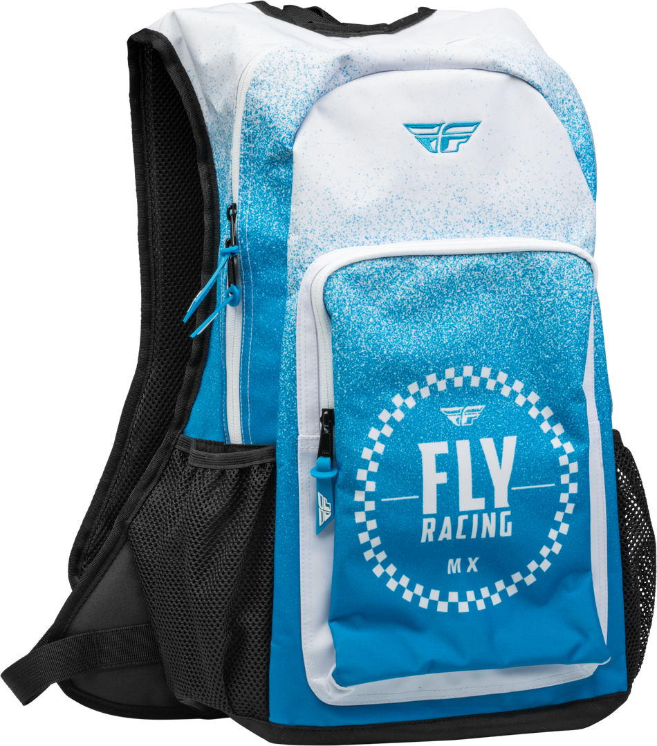 FLY RACING Jump Pack Backpack Blue/White 28-5074