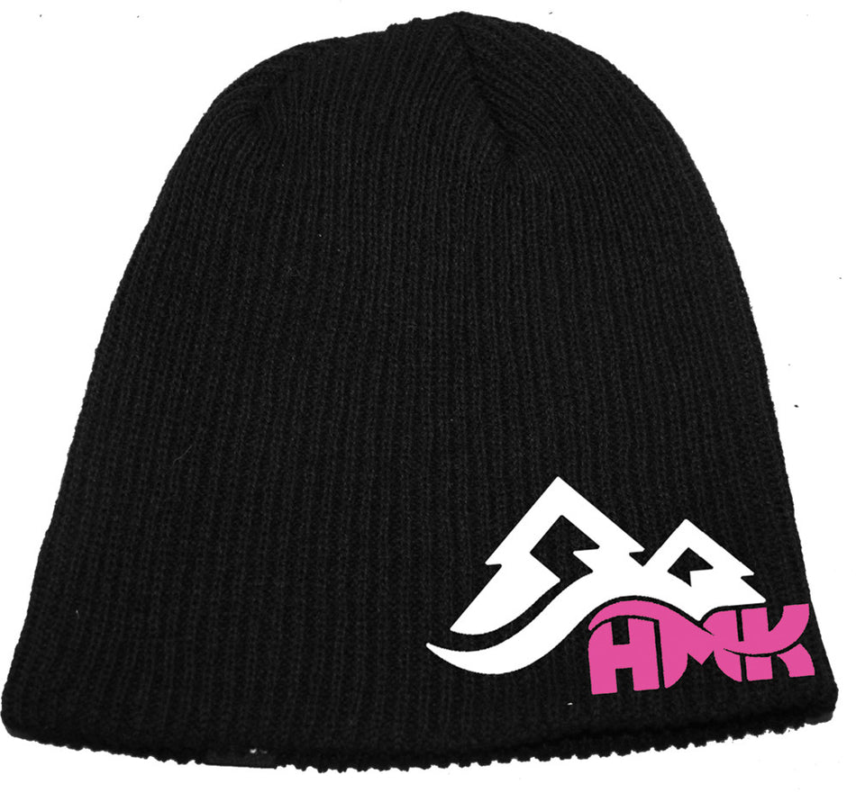 HMK Jewel Beanie (Black/Pink Logo) HM5JEWELP