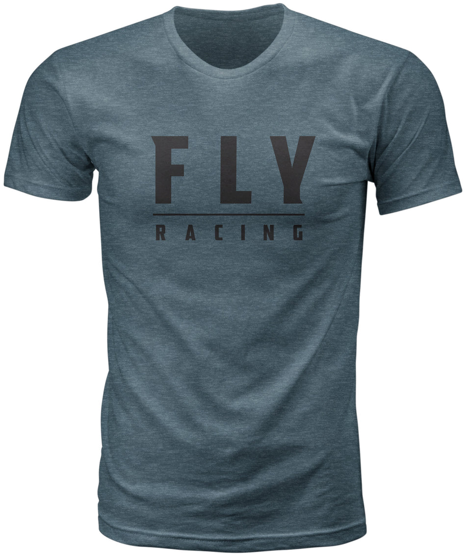 FLY RACING Fly Logo Tee Indigo Blue Md 352-1248M