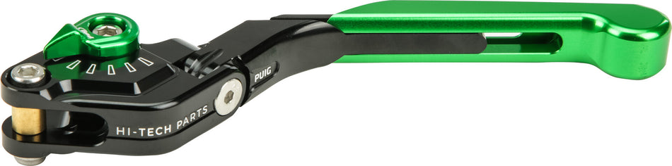 PUIG Lever Clutch Extendable/Foldable Green 24VNV