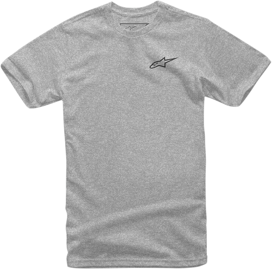 ALPINESTARS Neu Ageless T-Shirt - Heather Gray/Navy - Large 1018720121171L