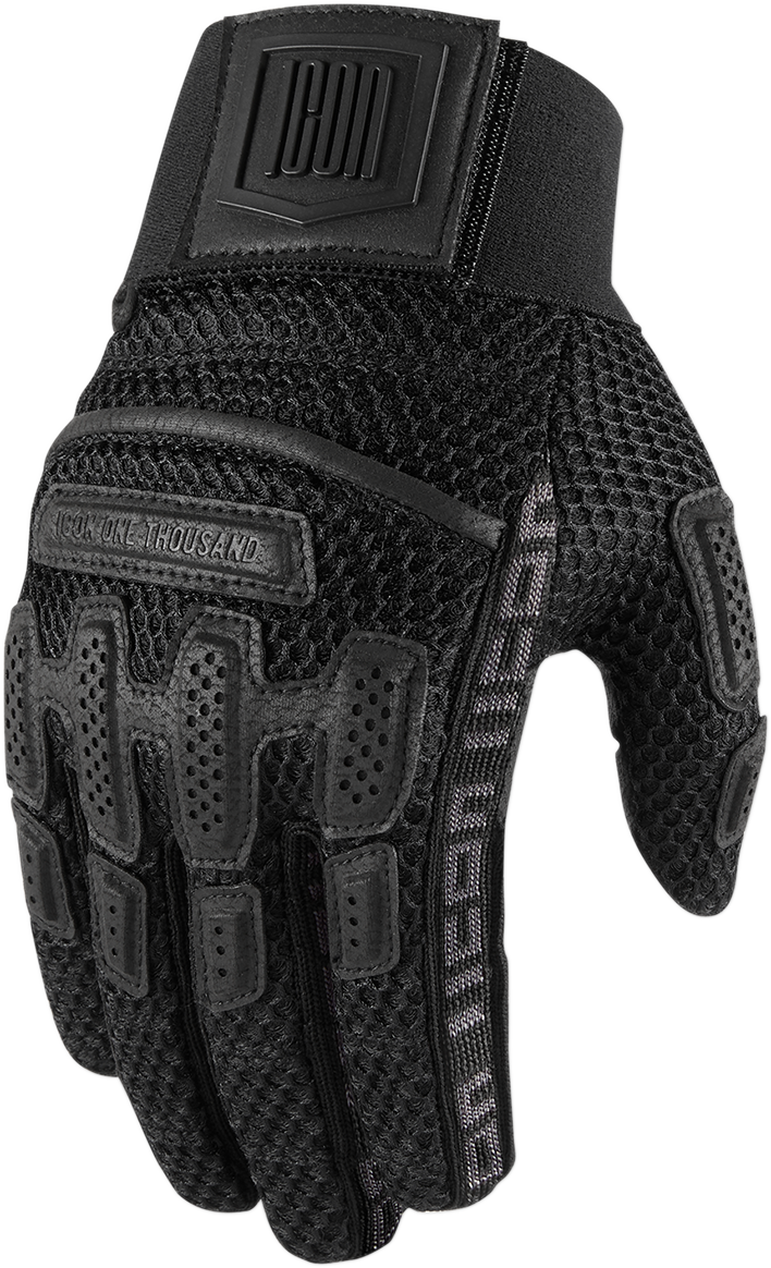 ICON Brigand Gloves - Black - Small 3301-3725