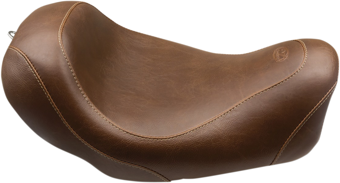 MUSTANG Wide Tripper Seat - Brown 75034