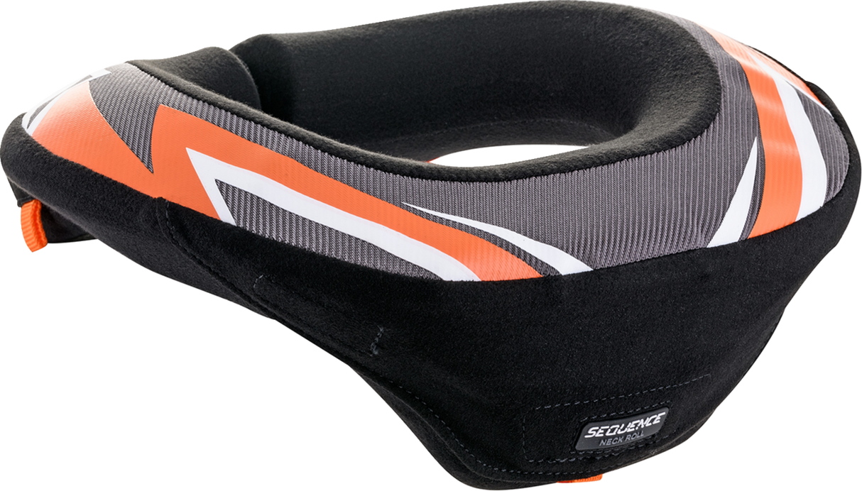 Rollo de cuello ALPINESTARS Youth Sequence - Negro/Antracita/Naranja - S/M 6741018-148-SM 