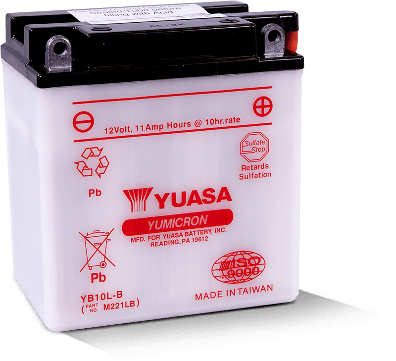 Yuasa YB10L-B Yumicron 12 Volt Battery YUAM221LB