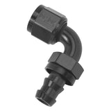 Russell Performance -6 AN Twist-Lok 90 Degree Hose End (Black) 624163