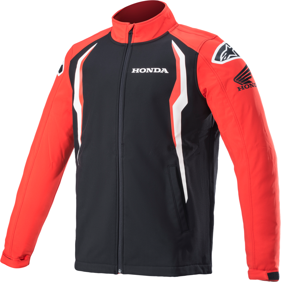 ALPINESTARS Honda Softshell Jacket Red/Black Lg 1H20-11440-3010-L