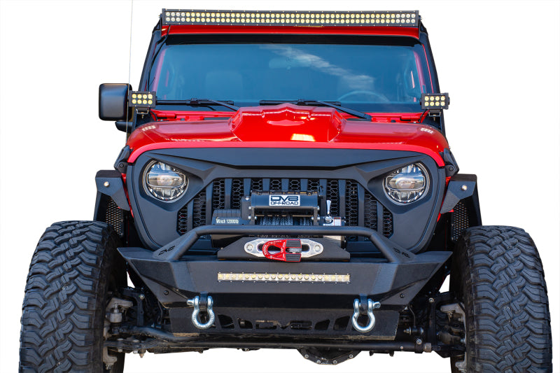 DV8 Offroad 2018+ Jeep JL/ Gladiator Angry Grill GRJL-01