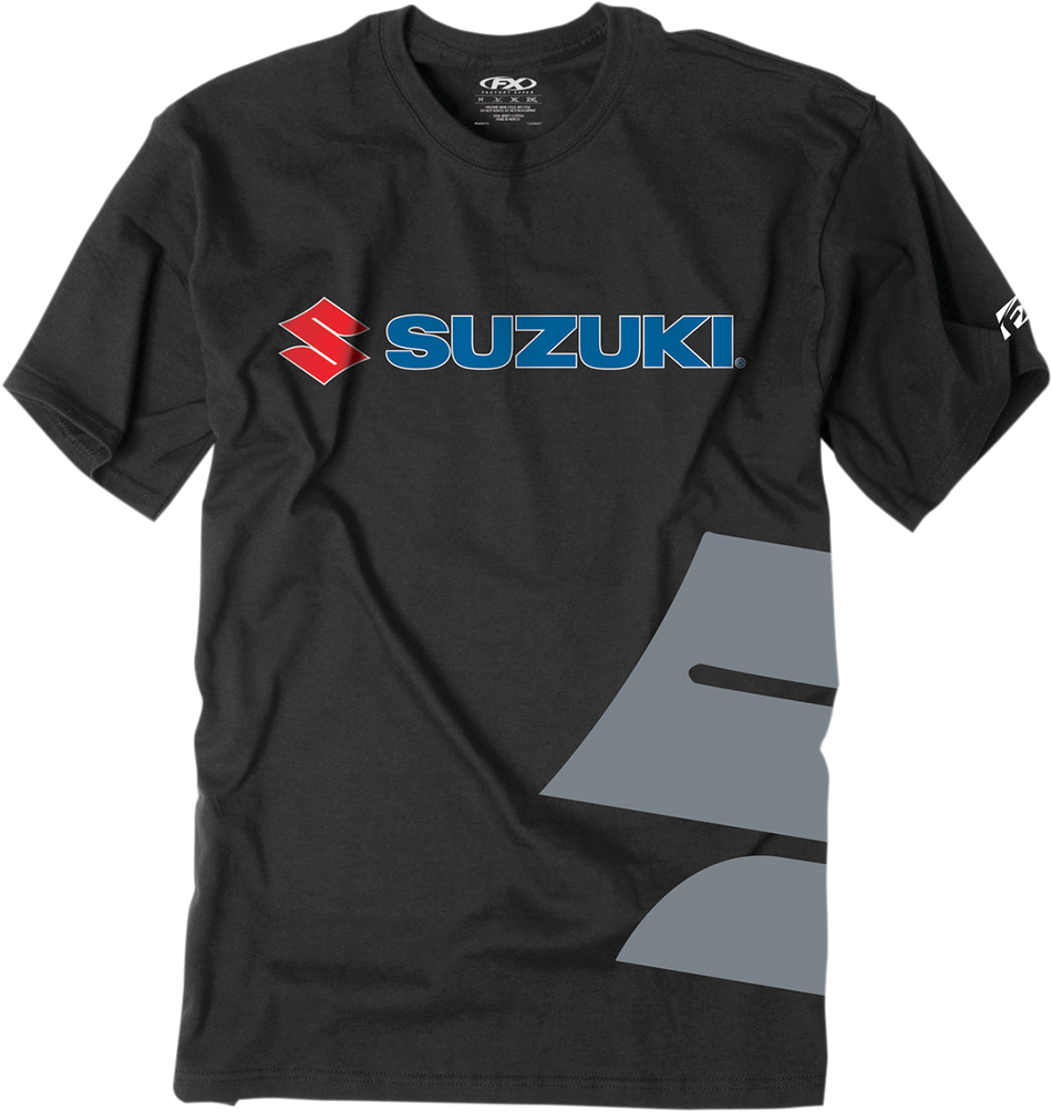 FACTORY EFFEX Suzuki Big S T-Shirt - Black - 2XL 15-88476
