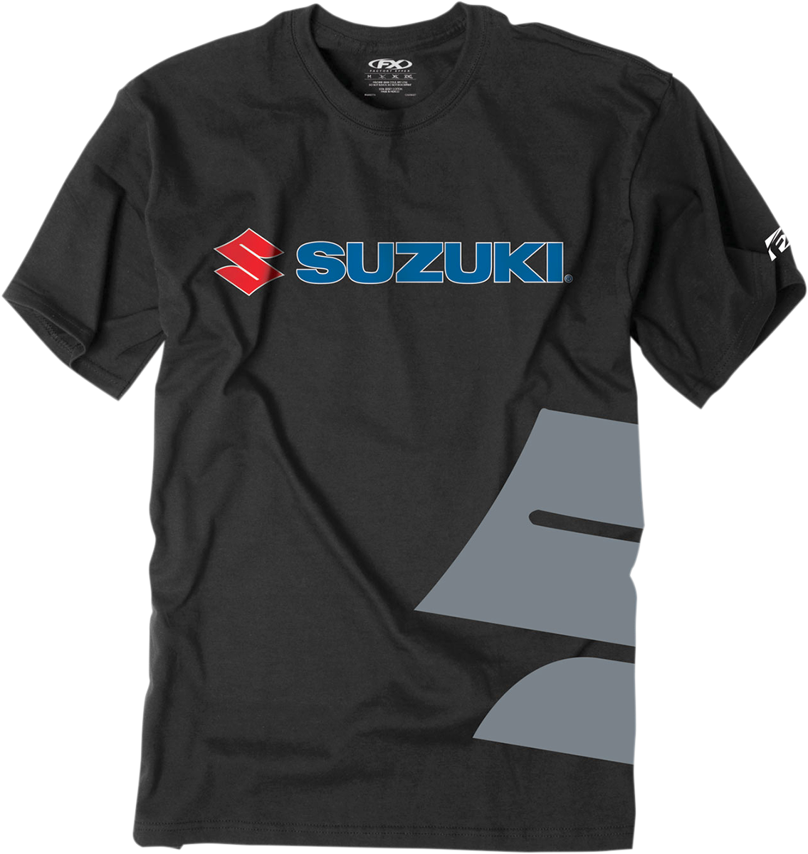 FACTORY EFFEX Suzuki Big S T-Shirt - Black - XL 15-88474