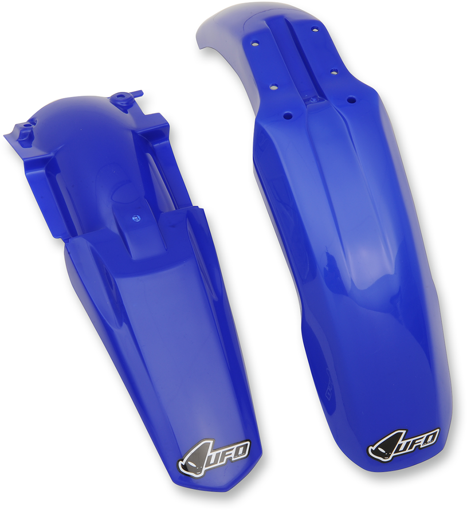 UFO Front and Rear MX Fender Kit - Blue YAFK306-999