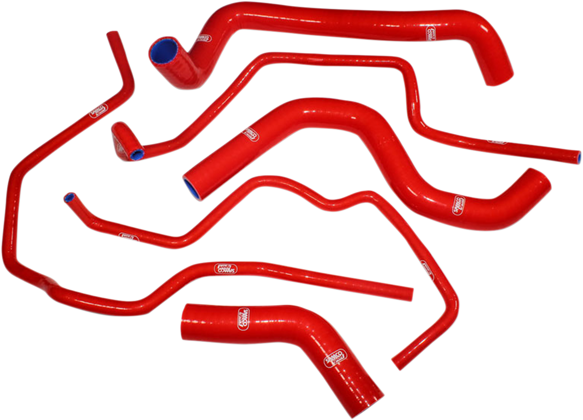 SAMCO SPORT Radiator Hose Kit - Red - Triumph TRI-14RED