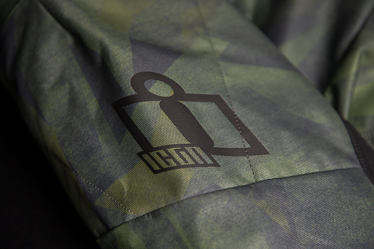 Chaqueta ICON Airform Battlescar - Verde - Pequeña 2820-5479 