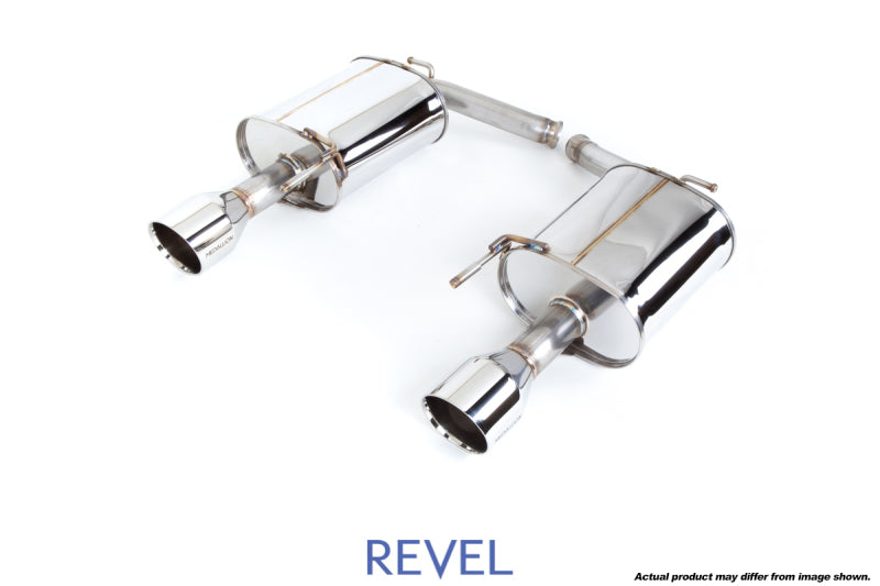 Revel Medallion Touring-S Catback Exhaust - Dual Muffler / Axle Back 07-08 Infiniti G35 Sedan T70130AR