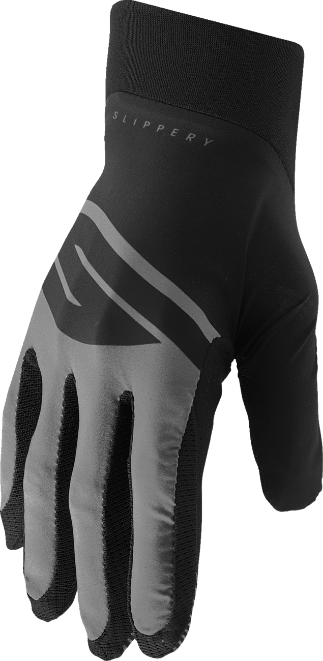 SLIPPERY Flex Lite Gloves - Black/Charcoal - Medium 3260-0458