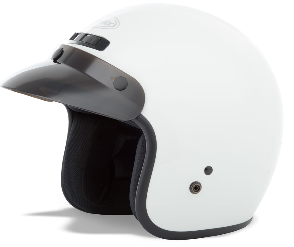 GMAX Gm-2 Open-Face Helmet White Lg G102016