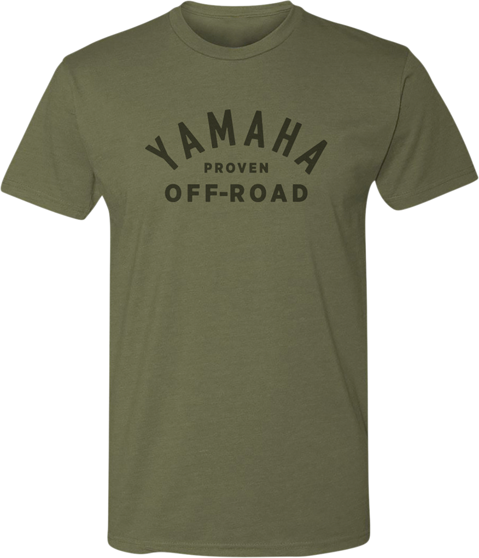 YAMAHA APPAREL Yamaha Proven Off-Road T-Shirt - Olive Green - Small NP21S-M1800-S